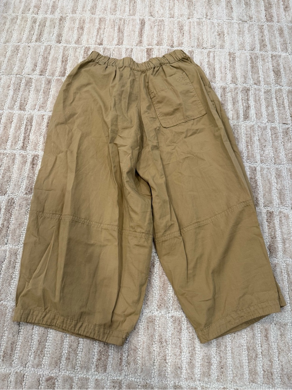 Maeve Cotton Linen Balloon Trousers - Picture 3 of 5